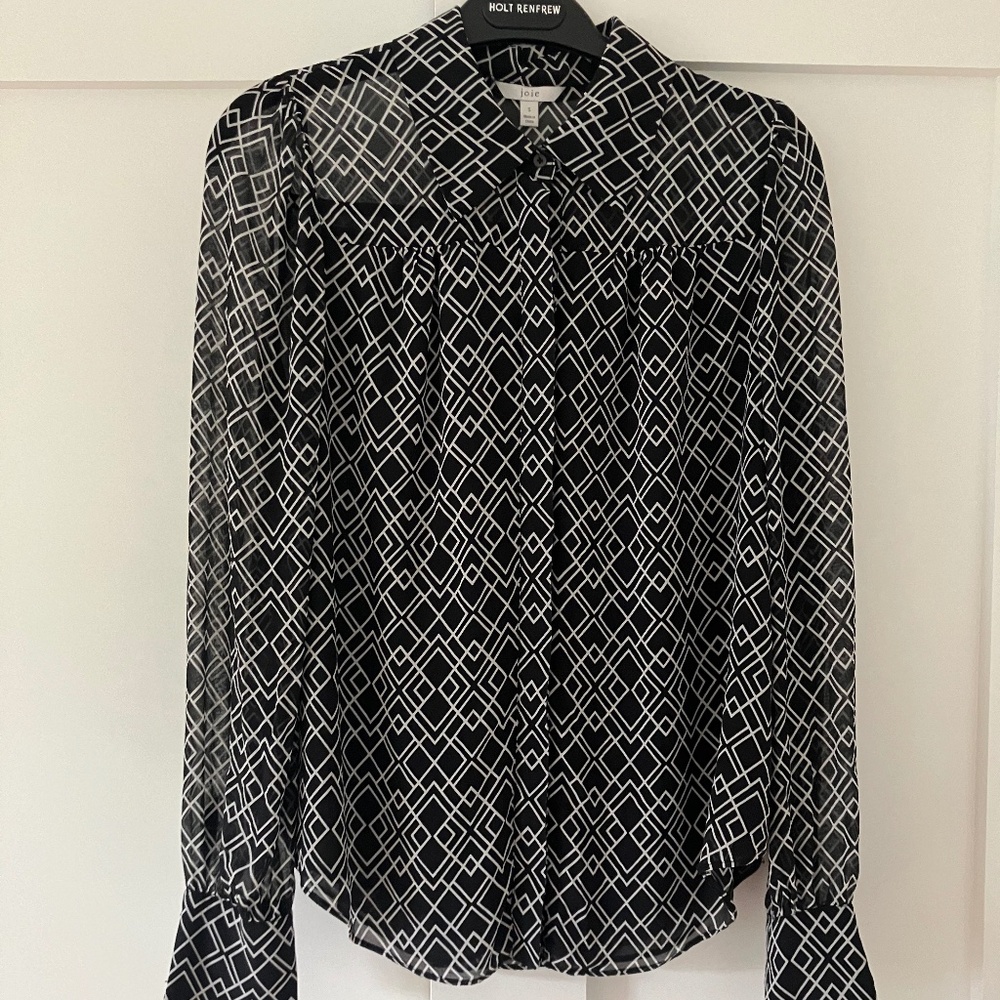 Joie Silk Blouse - Size S